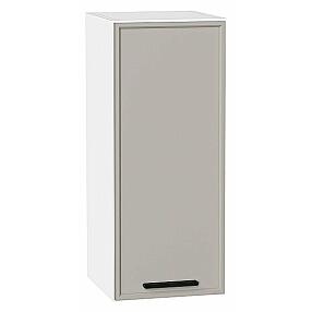 Шкаф верхний с 1-ой дверцей Фрейм Grey Silk Белый 716*300*324