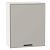 Шкаф верхний с 1-ой дверцей Фрейм Grey Silk Белый 716*600*324