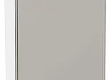 Шкаф верхний с 1-ой дверцей Фрейм Grey Silk Белый 716*600*324
