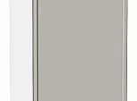 Шкаф верхний с 1-ой дверцей Фрейм Grey Silk Белый 920*300*324