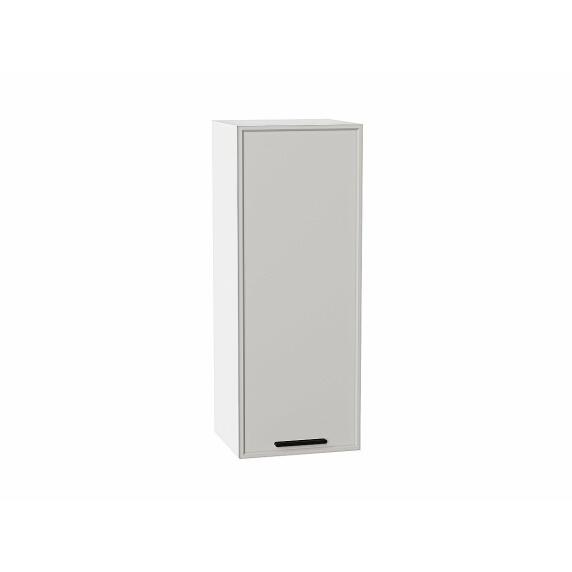 Шкаф верхний с 1-ой дверцей Фрейм Grey Silk Белый 920*350*324