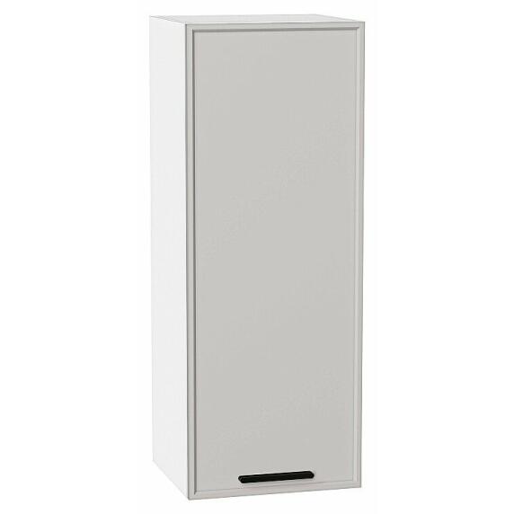 Шкаф верхний с 1-ой дверцей Фрейм Grey Silk Белый 920*350*324
