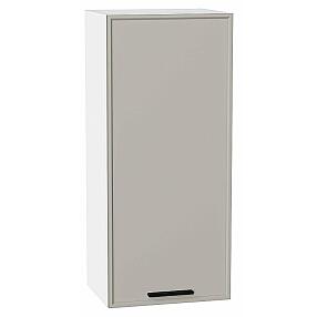 Шкаф верхний с 1-ой дверцей Фрейм Grey Silk Белый 920*400*324