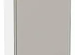 Шкаф верхний с 1-ой дверцей Фрейм Grey Silk Белый 920*400*324