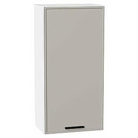Шкаф верхний с 1-ой дверцей Фрейм Grey Silk Белый 920*450*324
