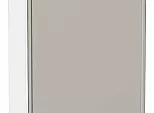 Шкаф верхний с 1-ой дверцей Фрейм Grey Silk Белый 920*450*324