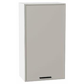 Шкаф верхний с 1-ой дверцей Фрейм Grey Silk Белый 920*500*324