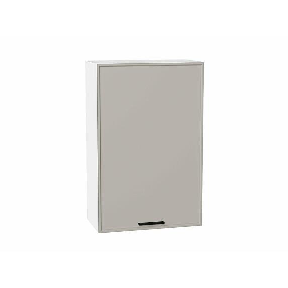 Шкаф верхний с 1-ой дверцей Фрейм Grey Silk Белый 920*600*324