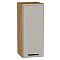 Шкаф верхний с 1-ой дверцей Фрейм Grey Silk Дуб Вотан 716*300*324 Шкаф верхний с 1-ой дверцей Фрейм Grey Silk Дуб Вотан 716*300*324
