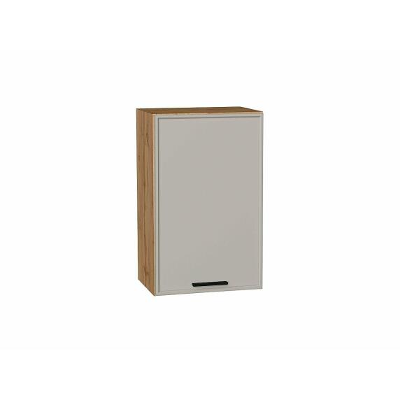 Шкаф верхний с 1-ой дверцей Фрейм Grey Silk Дуб Вотан 716*450*324