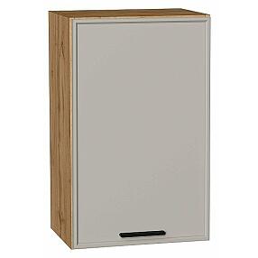 Шкаф верхний с 1-ой дверцей Фрейм Grey Silk Дуб Вотан 716*450*324