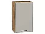 Шкаф верхний с 1-ой дверцей Фрейм Grey Silk Дуб Вотан 716*450*324