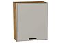 Шкаф верхний с 1-ой дверцей Фрейм Grey Silk Дуб Вотан 716*600*324