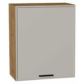 Шкаф верхний с 1-ой дверцей Фрейм Grey Silk Дуб Вотан 716*600*324