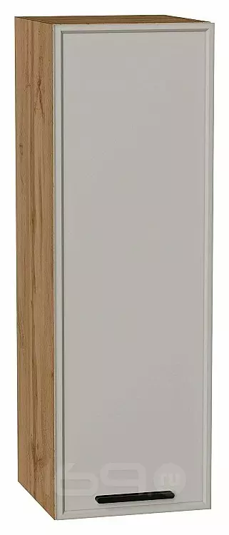 Шкаф верхний с 1-ой дверцей Фрейм Grey Silk Дуб Вотан 920*300*324