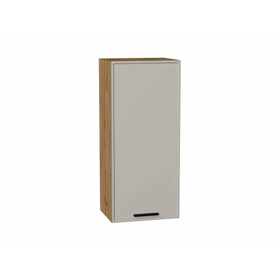 Шкаф верхний с 1-ой дверцей Фрейм Grey Silk Дуб Вотан 920*400*324