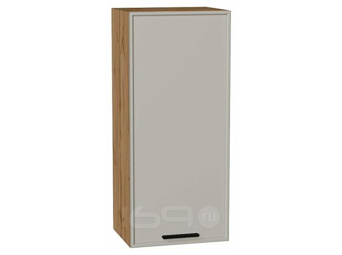 Шкаф верхний с 1-ой дверцей Фрейм Grey Silk Дуб Вотан 920*400*324