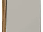 Шкаф верхний с 1-ой дверцей Фрейм Grey Silk Дуб Вотан 920*600*324