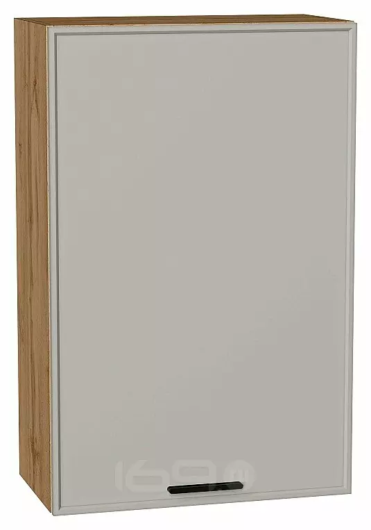 Шкаф верхний с 1-ой дверцей Фрейм Grey Silk Дуб Вотан 920*600*324
