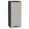 Шкаф верхний с 1-ой дверцей Фрейм Grey Silk Graphite 716*300*324 Шкаф верхний с 1-ой дверцей Фрейм Grey Silk Graphite 716*300*324