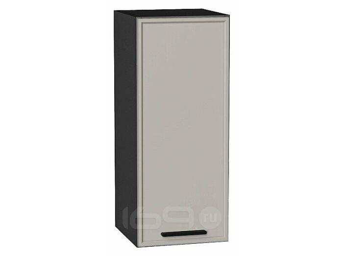 Шкаф верхний с 1-ой дверцей Фрейм Grey Silk Graphite 716*300*324