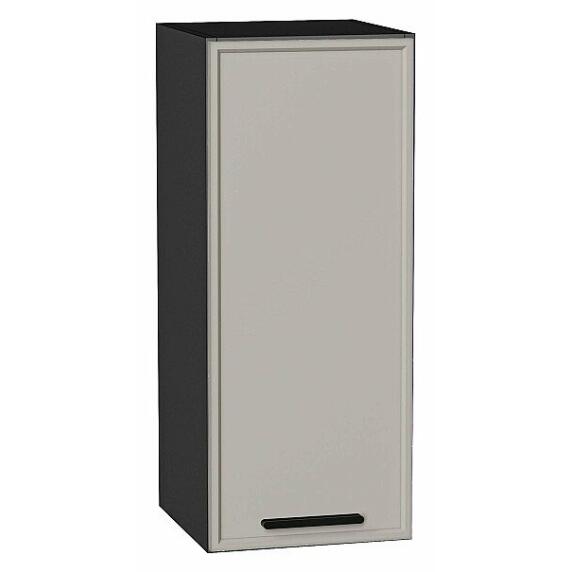 Шкаф верхний с 1-ой дверцей Фрейм Grey Silk Graphite 716*300*324