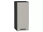 Шкаф верхний с 1-ой дверцей Фрейм Grey Silk Graphite 716*300*324
