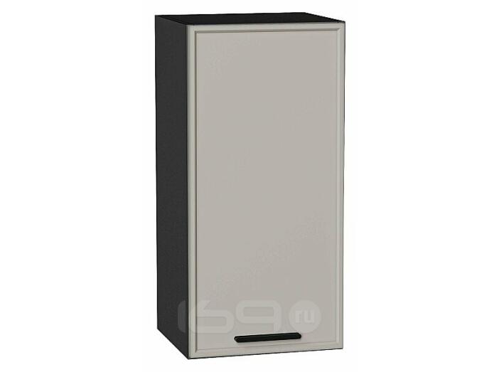 Шкаф верхний с 1-ой дверцей Фрейм Grey Silk Graphite 716*350*324