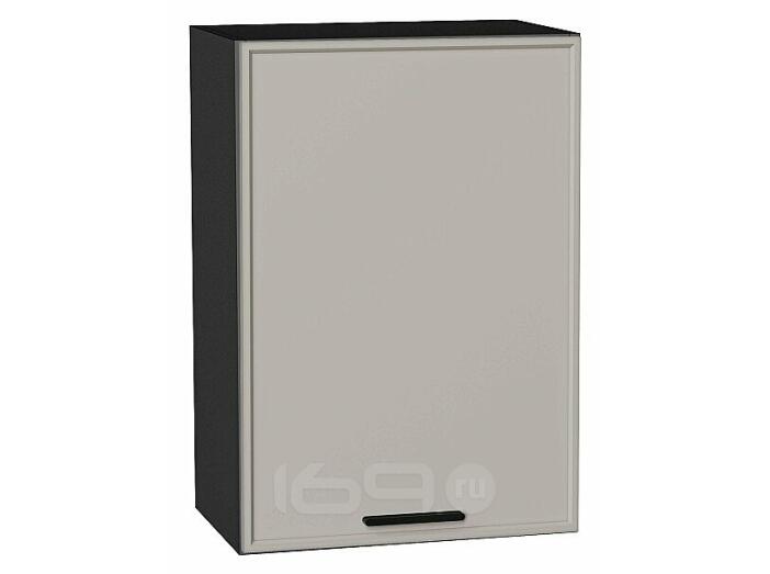 Шкаф верхний с 1-ой дверцей Фрейм Grey Silk Graphite 716*500*324