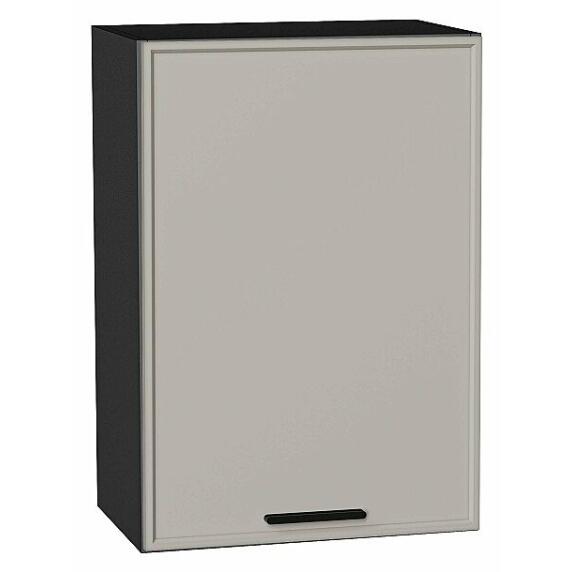 Шкаф верхний с 1-ой дверцей Фрейм Grey Silk Graphite 716*500*324