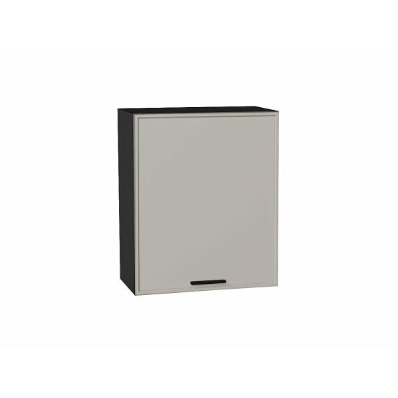 Шкаф верхний с 1-ой дверцей Фрейм Grey Silk Graphite 716*600*324