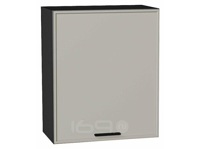 Шкаф верхний с 1-ой дверцей Фрейм Grey Silk Graphite 716*600*324