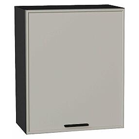 Шкаф верхний с 1-ой дверцей Фрейм Grey Silk Graphite 716*600*324