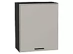 Шкаф верхний с 1-ой дверцей Фрейм Grey Silk Graphite 716*600*324