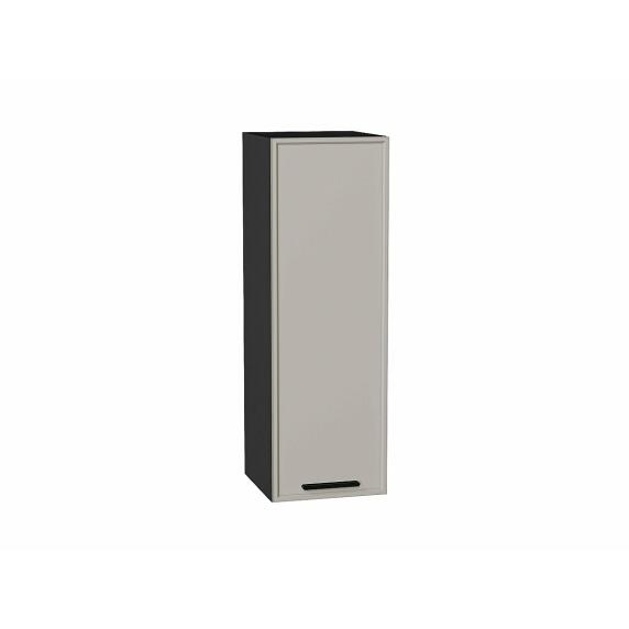 Шкаф верхний с 1-ой дверцей Фрейм Grey Silk Graphite 920*300*324