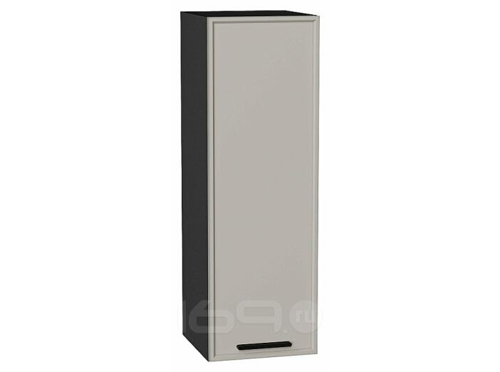 Шкаф верхний с 1-ой дверцей Фрейм Grey Silk Graphite 920*300*324