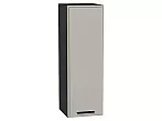 Шкаф верхний с 1-ой дверцей Фрейм Grey Silk Graphite 920*300*324