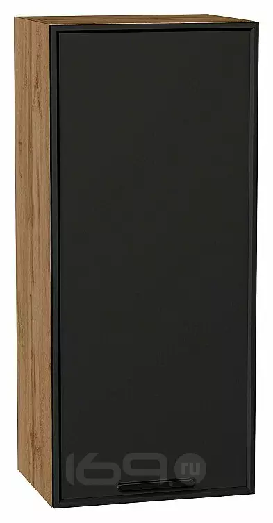 Шкаф верхний с 1-ой дверцей Фрейм Stormy Silk Дуб Вотан 920*400*324