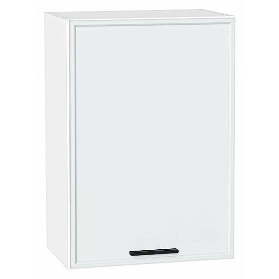 Шкаф верхний с 1-ой дверцей Фрейм White Silk Белый 716*500*324