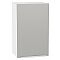 Шкаф верхний с 1-ой дверцей Фьюжн Silky Light Grey  Белый 716*450*320 Шкаф верхний с 1-ой дверцей Фьюжн Silky Light Grey  Белый 716*450*320