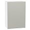 Шкаф верхний с 1-ой дверцей Фьюжн Silky Light Grey  Белый 716*500*320 Шкаф верхний с 1-ой дверцей Фьюжн Silky Light Grey  Белый 716*500*320
