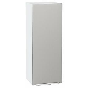 Шкаф верхний с 1-ой дверцей Фьюжн Silky Light Grey  Белый 920*350*320