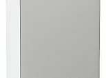 Шкаф верхний с 1-ой дверцей Фьюжн Silky Light Grey Белый 920*400*320