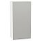Шкаф верхний с 1-ой дверцей Фьюжн Silky Light Grey  Белый 920*450*320
