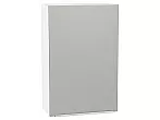 Шкаф верхний с 1-ой дверцей Фьюжн Silky Light Grey Белый 920*600*320
