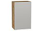 Шкаф верхний с 1-ой дверцей Фьюжн Silky Light Grey Дуб Вотан 716*450*320