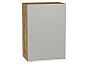 Шкаф верхний с 1-ой дверцей Фьюжн Silky Light Grey Дуб Вотан 716*500*320