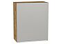 Шкаф верхний с 1-ой дверцей Фьюжн Silky Light Grey Дуб Вотан 716*600*320