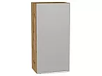 Шкаф верхний с 1-ой дверцей Фьюжн Silky Light Grey Дуб Вотан 920*450*320