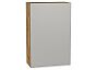 Шкаф верхний с 1-ой дверцей Фьюжн Silky Light Grey Дуб Вотан 920*600*320